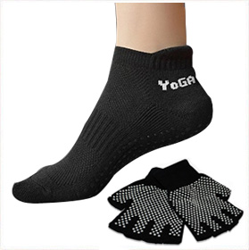PVC dotted Yoga Palms Socks
